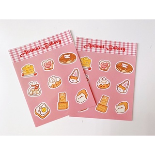 Tấm hình dán Animal Bakery sticker 🔆