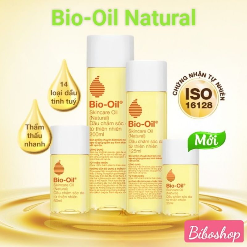 BIO-OIL SKINCARE OIL (NATURAL) - DẦU CHĂM SÓC DA TỪ THIÊN NHIÊN “THẾ HỆ MỚI" FULL SIZE | BigBuy360 - bigbuy360.vn