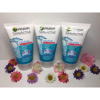Sữa rửa mặt Garnier 3 in 1 Pháp xuất Đức