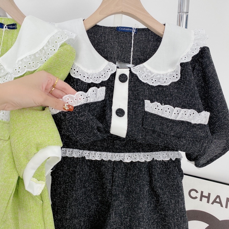 [ 𝐅𝐑𝐄𝐄 𝐒𝐇𝐈𝐏 ]  SÉT DẠ TIÊU CỔ BÈO SIÊU XINH. VẢI DẠ CỔ BÈO HANG ĐẸP LẮM Ạ