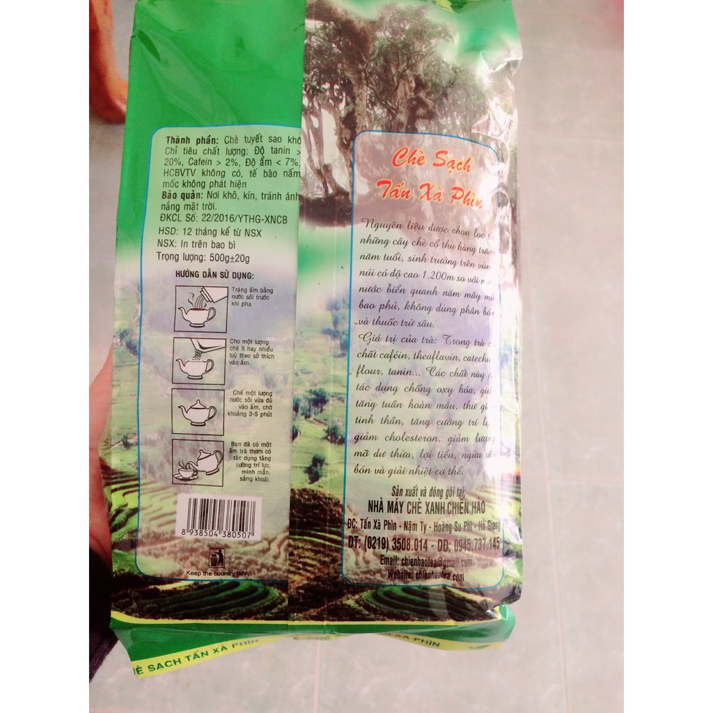 Chè sạch Tấn Xà Phìn