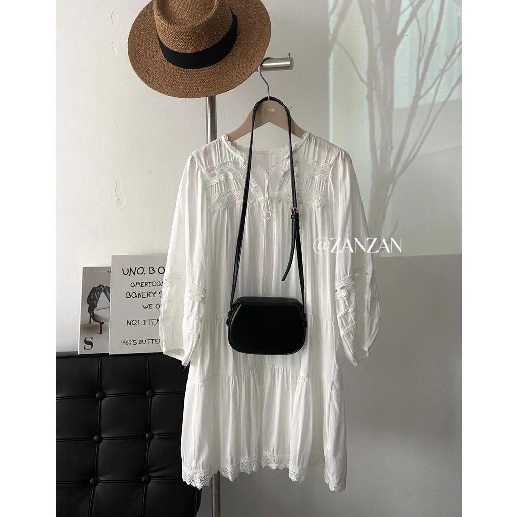 Đầm Chữ A Dài Tay Dáng Rộng Phong Cách Mùa Xuân Mới 62602