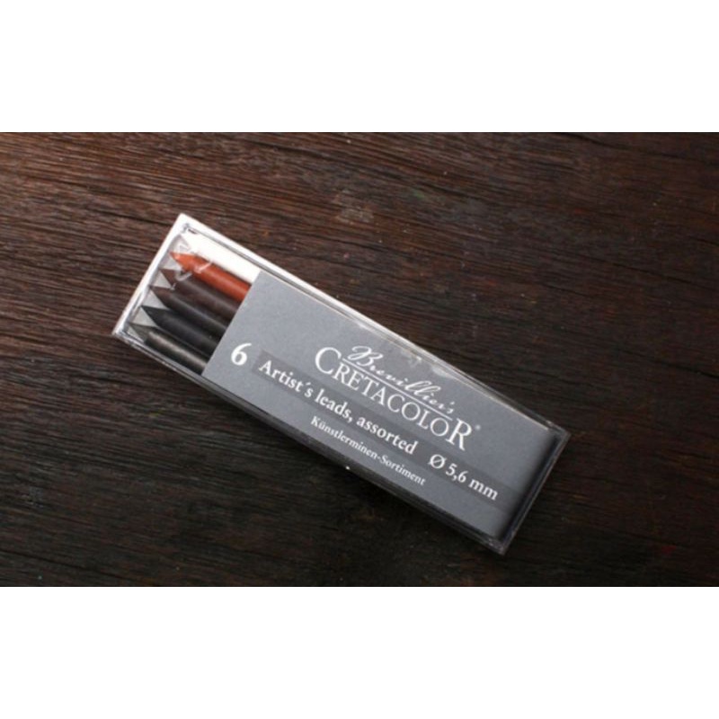 |Order| Lõi Chì, Ngòi Chì Nhiều Màu Cretacolor - Lõi 5,6mm -  Cretacolor lead