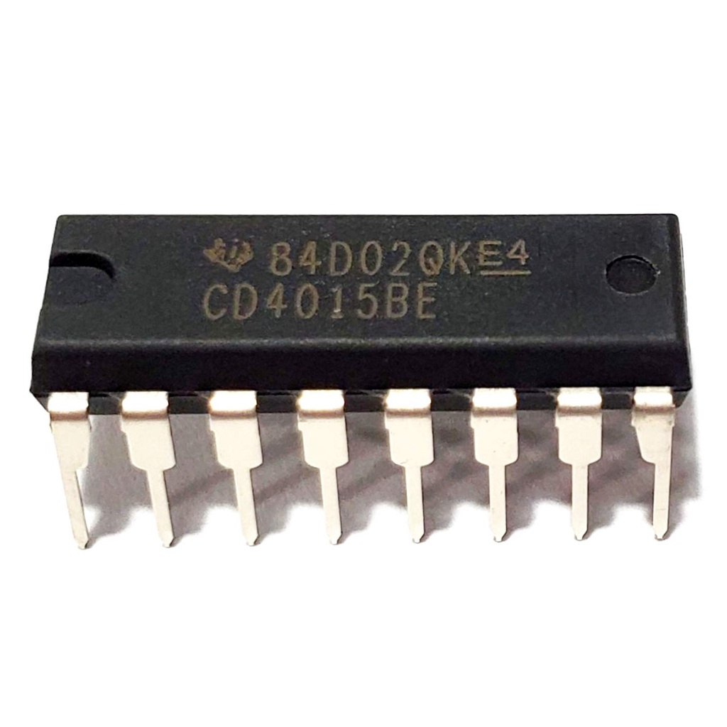 IC số CD4015 (IC 4015) / 2 x 4-Bit Shift Register / Linh Kiện Điện Tử