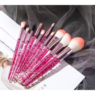 Set of 10 High Quality Professional Makeup Brushes