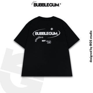 Áo Thun Basic Logo Ss04 / Màu Đen Đơn Giản - Bubble Gum Studio