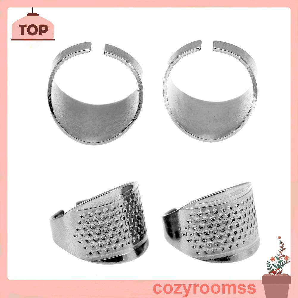 Set 4 Nhẫn Bảo Vệ Ngón Tay Khi May Vá