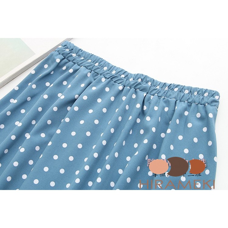 CHÂN VÁY CHỮ A CHẤM BI 60-100KG - CV51