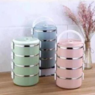 Cặp lồng cơm - Cà mên 4 tầng lúa mạch(4 TẦNG - LÚA MẠCH)