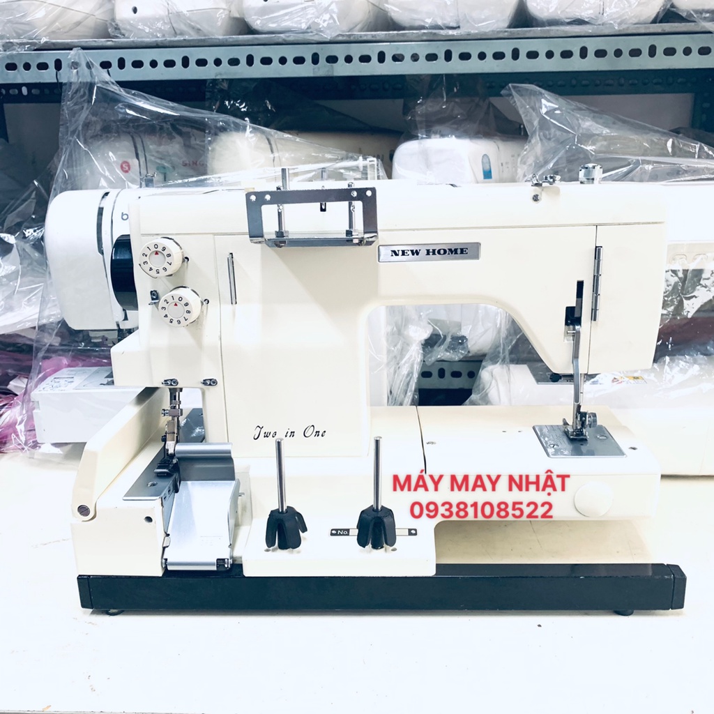 MÁY HAI ĐẦU MAY & VẮT SỔ  JANOME NHẬT