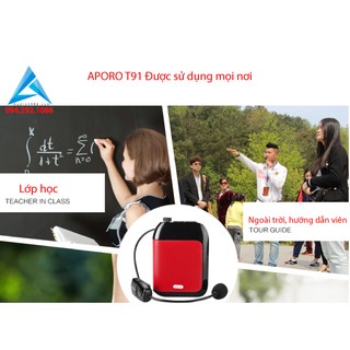 Máy trợ giảng không dây Aporo T9 UHF wireless