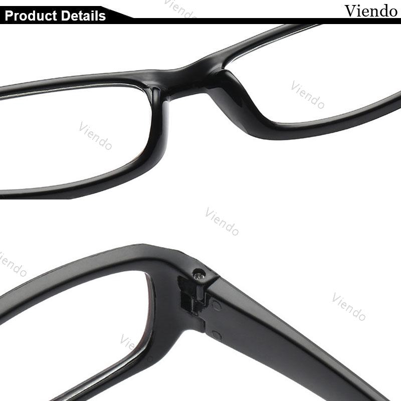 Gọng kính cận nam nữ VIENDO dạng vuông thời trang có độ -1.00~ -4.00 độ