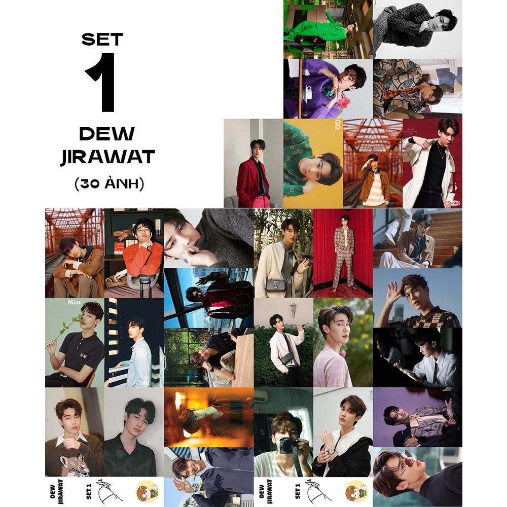 30 ảnh Dew Jirawat  GMMTV Size 6x9