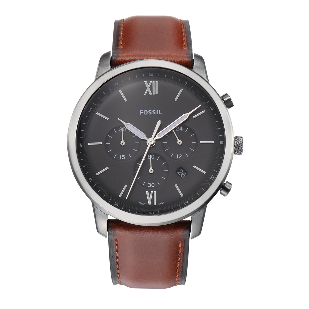 Đồng hồ nam Fossil Neutra FS5512 dây da- nâu