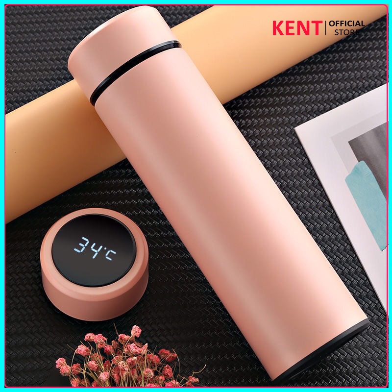 Bình Giữ Nhiệt Inox 304 Có Cảm Biến LED Báo Nhiệt Độ - Dung Tích 500ml