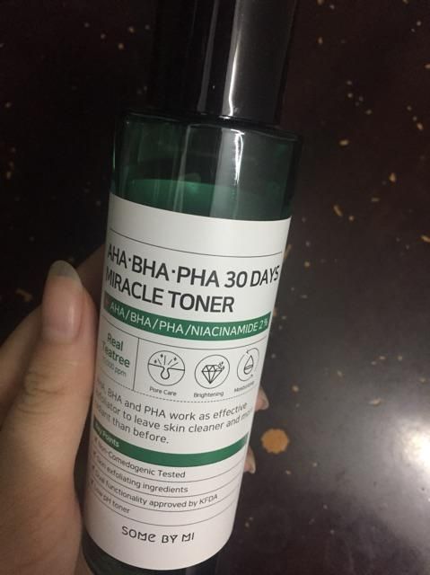 Nước Hoa Hồng "Thần Kỳ" Some By Mi AHA-BHA-PHA 30 Days Miracle Toner [Trị Sạch Mụn Chỉ Trong 30 Ngày]