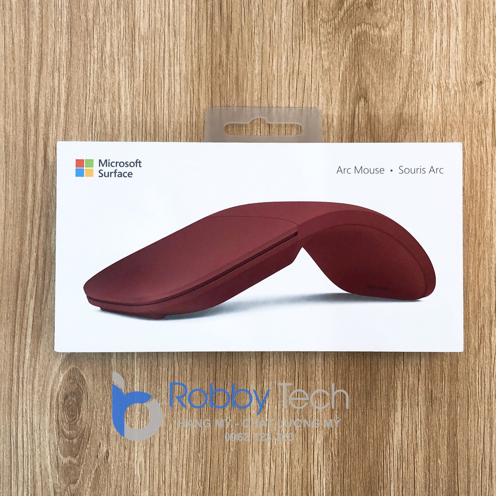 Chuột cảm ứng Surface Arc Mouse ful VAT . Chuột bluetooth không dây ROBBY TECH