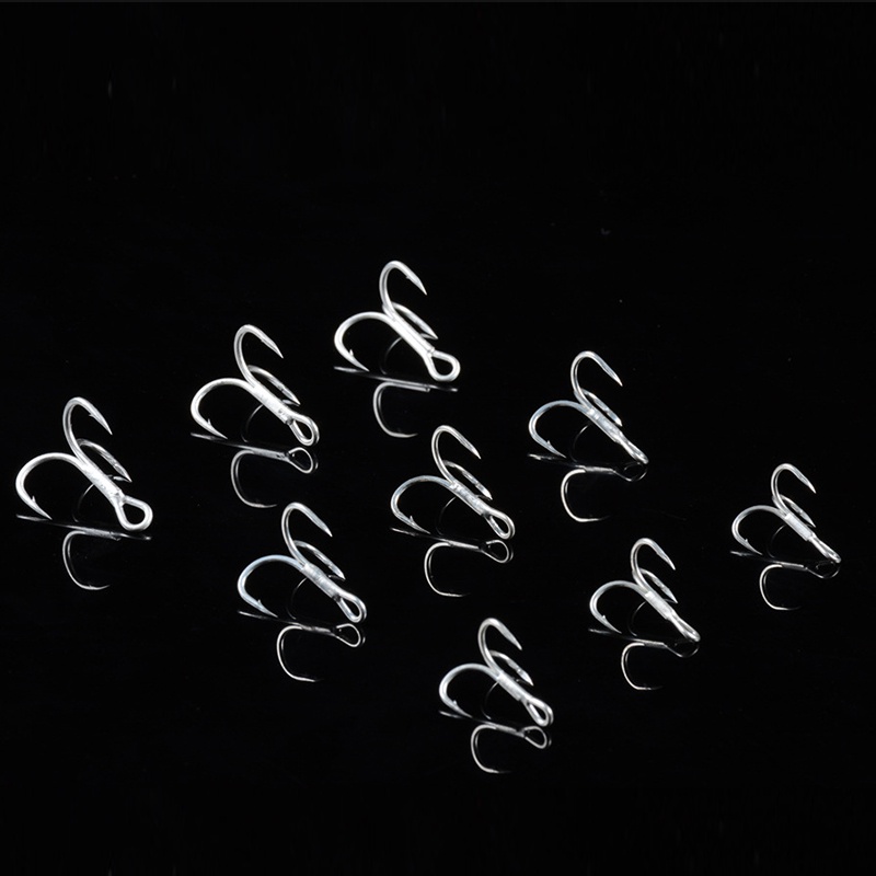 Lưỡi 3 Tiêu BKK 3X  chuyên dùng câu lure đủ size 2 4 6 8 10 - KK01