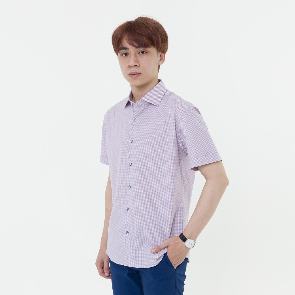 Áo sơ mi nam tay ngắn The Shirts Studio Hàn Quốc 45F2315OR