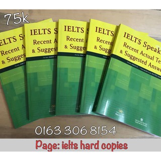 IELTS Speaking Recent Actual Tests & Suggested Answers