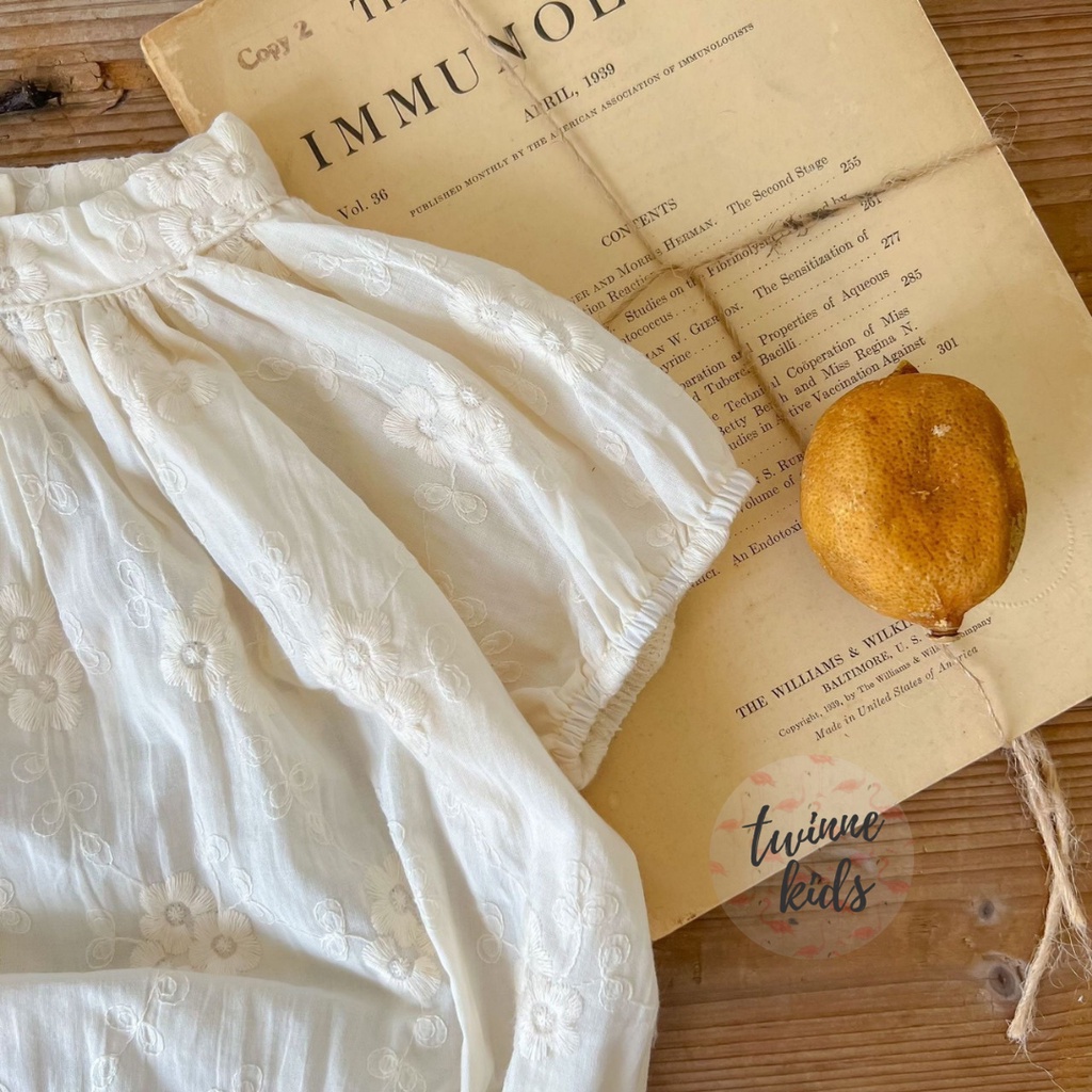 Bộ đồ bé gái, Bodysuit sơ sinh dự tiệc, quần áo bé gái chụp ảnh thôi nôi cho bé từ 5-13kg vải cotton mềm thoáng Twinne