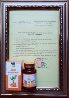 Nanocurcumin dạng bột