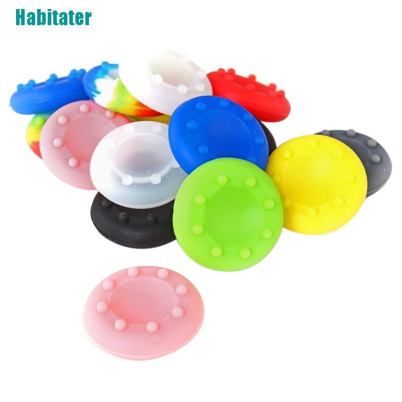 Set 10 NắP Silicone BảO Vệ NúT BấM Cho ĐiềU KhiểN Chơi Game PS3 PS4 Xbox
