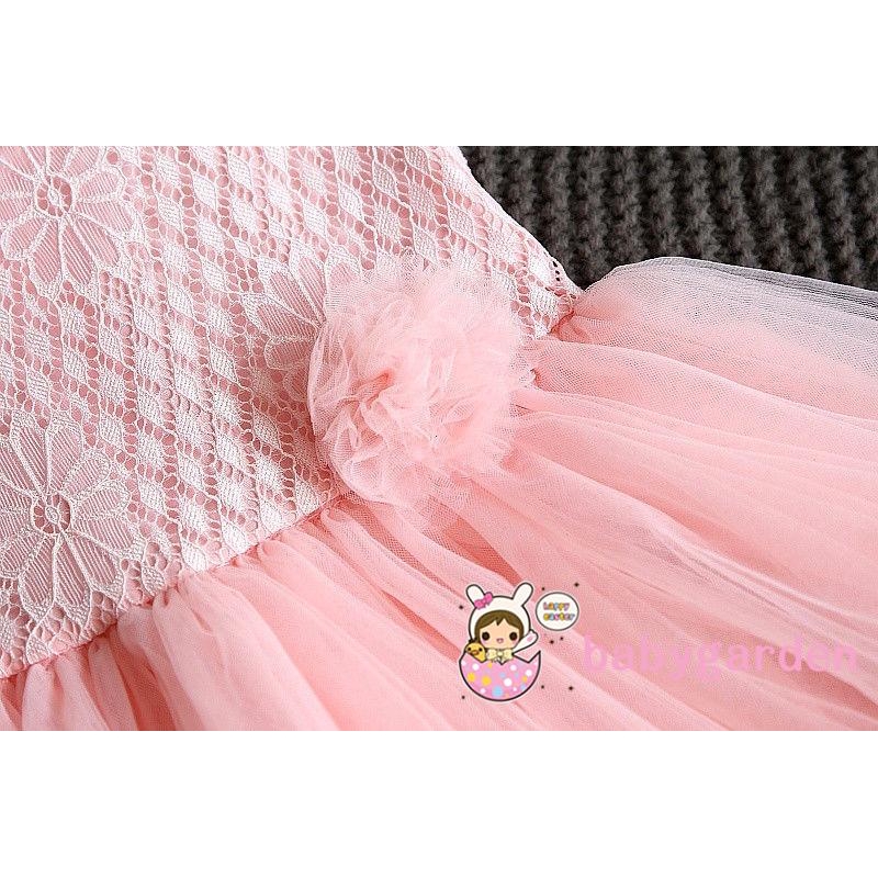Đầm Xòe Công Chúa Xinh Xắn Cho Bé Gái