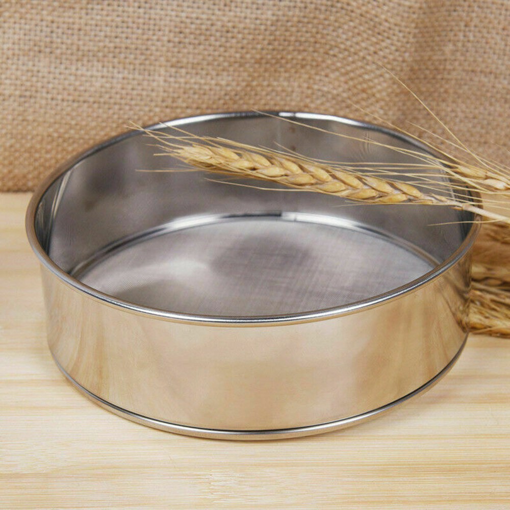 Dụng cụ rây bột bằng thép không gỉ tiện dụng