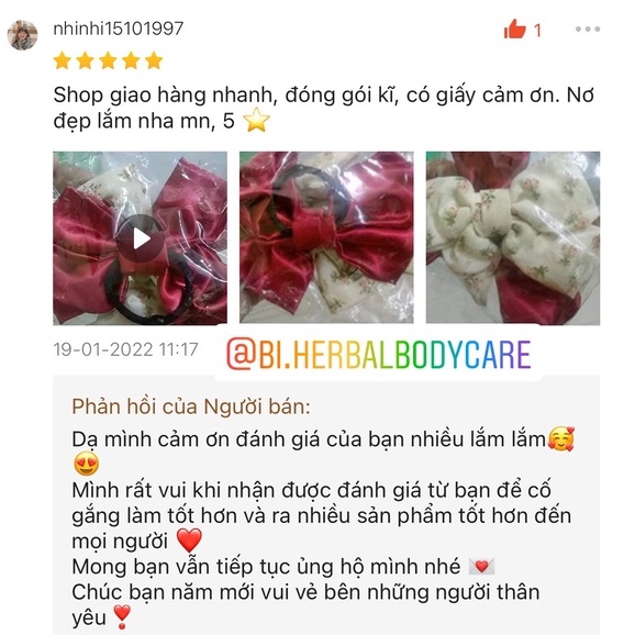[Hàng thiết kế] Scrunchies cột tóc nơ hoa nhí handmade phong cách vintage dành cho nữ nhiều màu