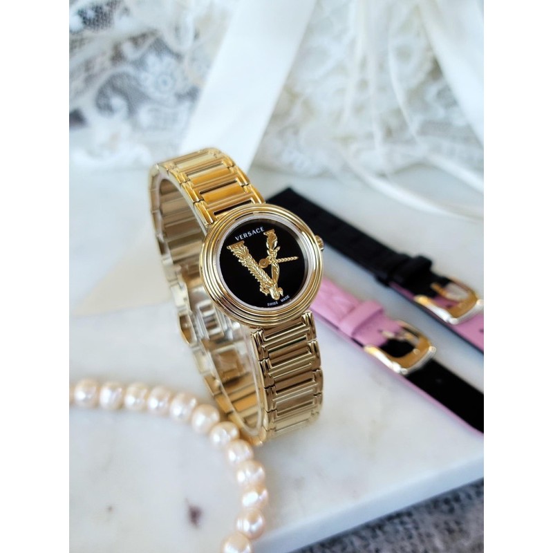 Set đồng hồ nữ Versace Virtus Mini Duo Set- Mua 1 được 3