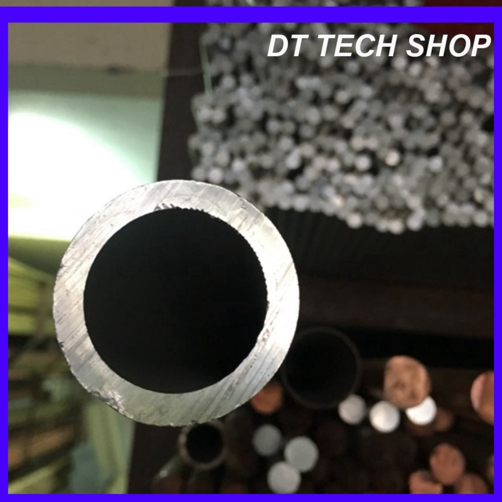 Ống Nhôm 6061 D40mm lỗ 30mm dài 1 Mét