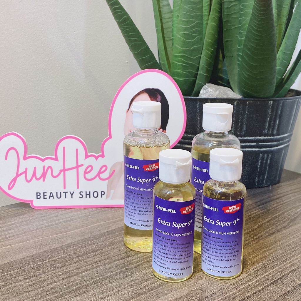 Dung dịch Ủ mụn Medipeel Extra Super 9 plus Cho mụn đầu đen, mụn cám, lỗ chân lông to 50ml 100ml | BigBuy360 - bigbuy360.vn