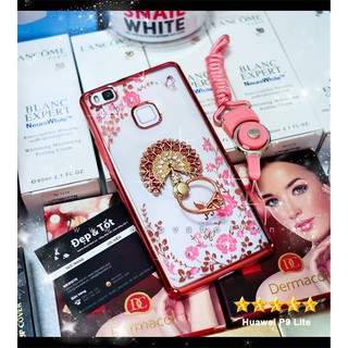 Ốp lưng Huawei P9 Lite dẻo hình hoa