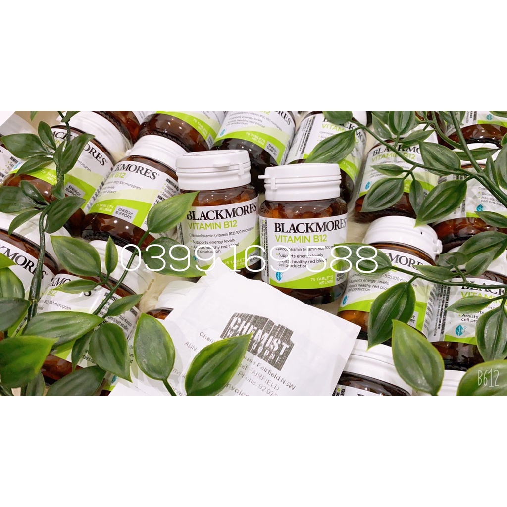 Blackmores Vitamin B12 DATE - 3/224