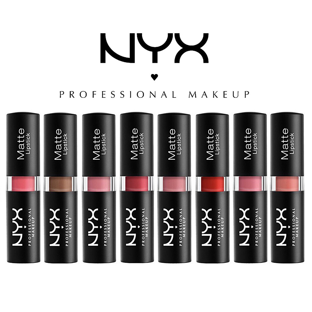 Son lì NYX Professional Makeup Matte Lipstick (MLS01 đến MLS24)