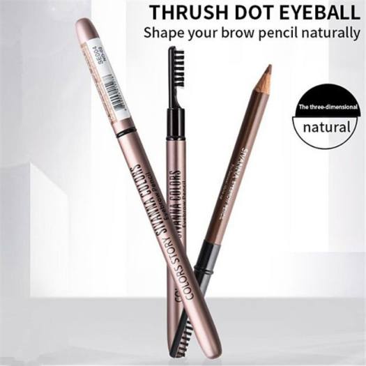 Chì kẻ mày Sivanna Colors Story Eyebrow Pencil chống nước, mồ hôi