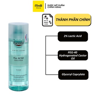 Nước hoa hồng Eucerin Pro ACNE Solution Toner cho da mụn 200ml