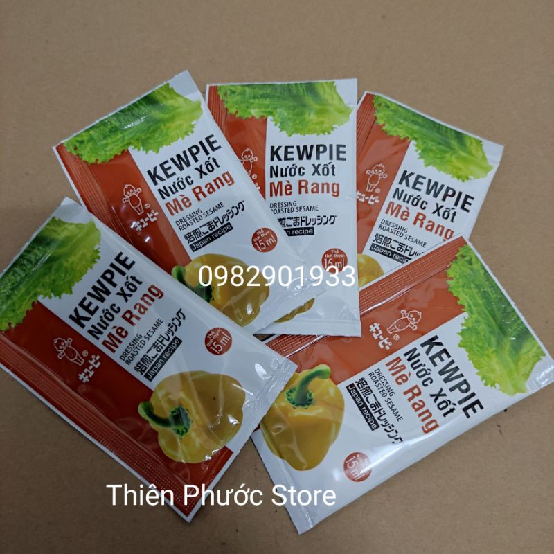Sốt mè rang gói nhỏ 15ml tiện dụng SALE date 10/01/2024