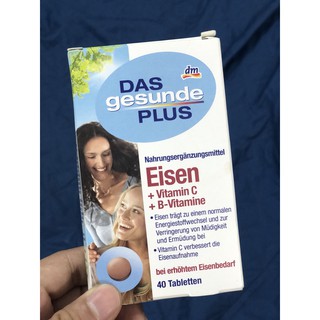 Viên uống Das Gesunde Plus – bổ sung sắt vitamin B và vitamin C