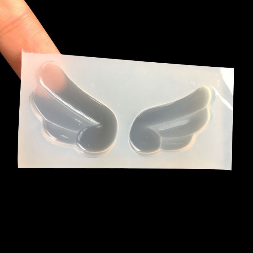 1 Khuôn Silicon Hình Đôi Cánh 3D Làm Ốp Điện Thoại Diy