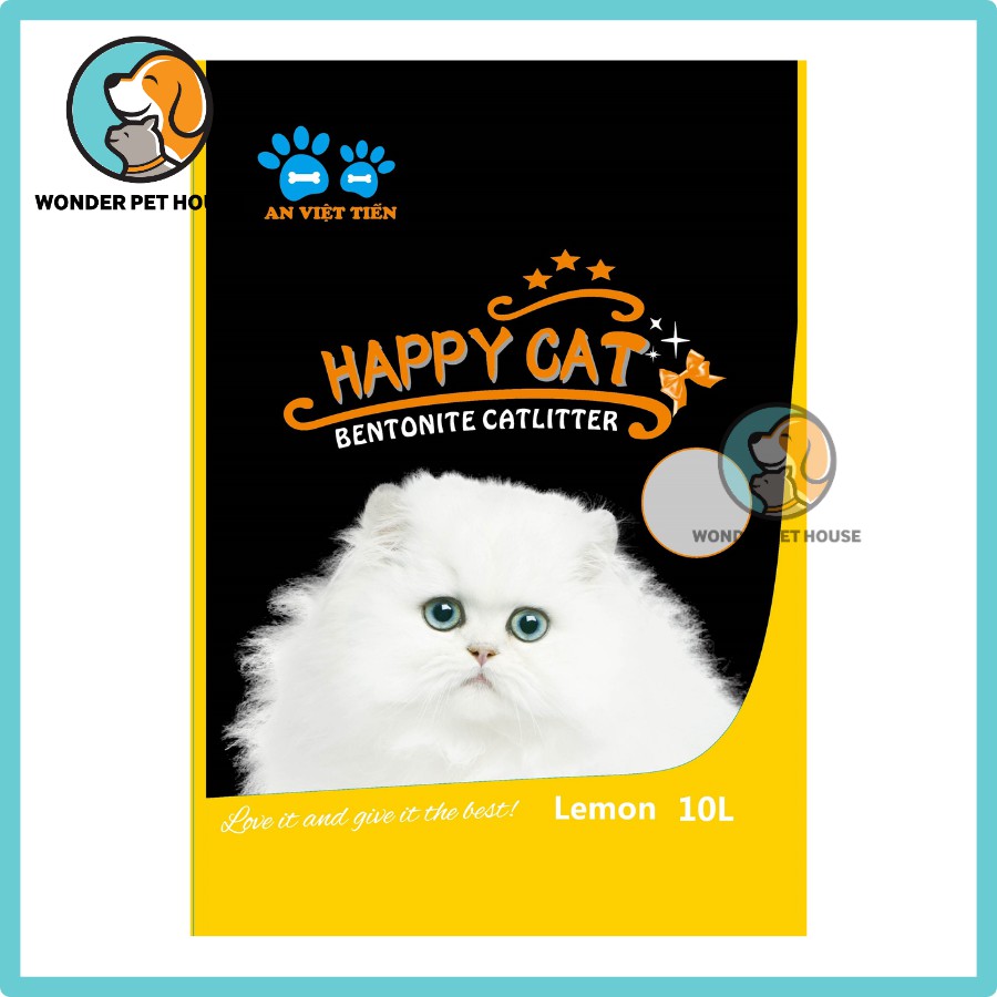 [Bao 10L]Cát Vệ Sinh Cho Mèo Happy Cat 10L