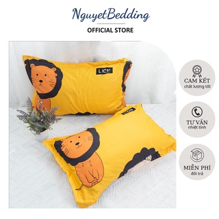 Vỏ gối nằm Cotton Poly - Kích thước 45x65cm - Ga gối NguyetBedding