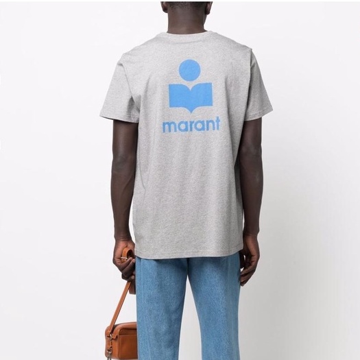 Hàng Mới Về Áo Thun Nam Ngắn Tay In logo Isabel Marant