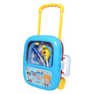(KÈM PIN) Đồ chơi bác sỹ dùng pin có đèn cho bé trai, đồ chơi khám bệnh, do choi y te (kèm pin)