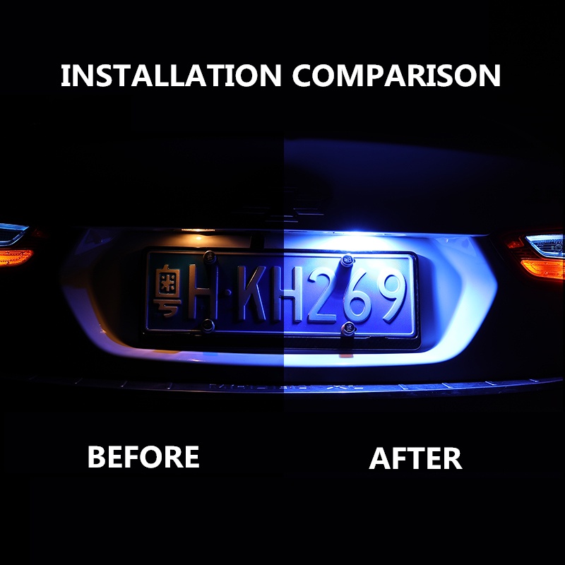 Bộ 2 Đèn LED T10 Canbus W5W 194 168 Cho Xe Hyundai i40 Getz Solaris Accent i30 ix35 Elantra Santa fe