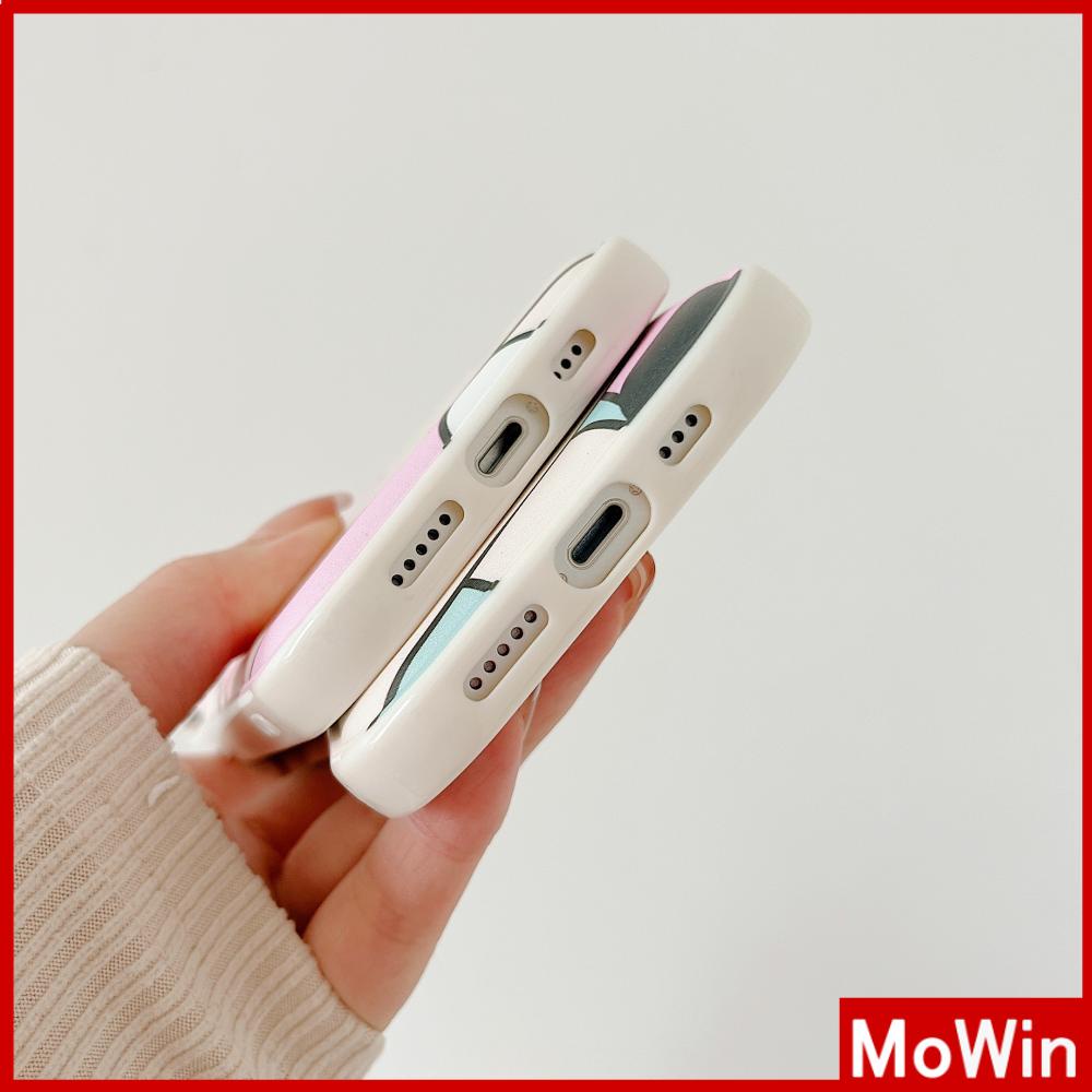 Ốp điện thoại silicon in hoạt hình couple thích hợp cho iPhone 11 Pro Max 13 Pro Max 12 Pro Max 7Plus xr XS Max