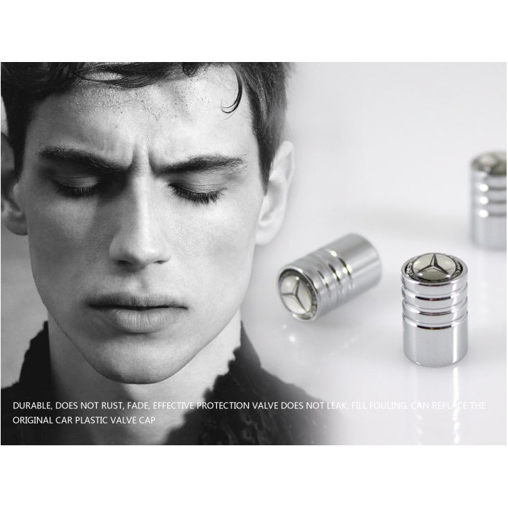 Bộ 4 Nắp Van Bánh Xe Ô Tô Thời Trang