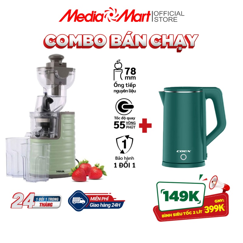 Máy ép chậm đa năng Roler RS-4418