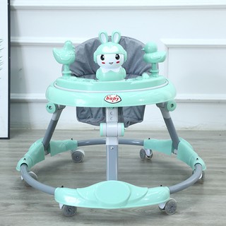 Xe tập đi tròn có nhạc và đồ chơi KHÔNG tay đẩy